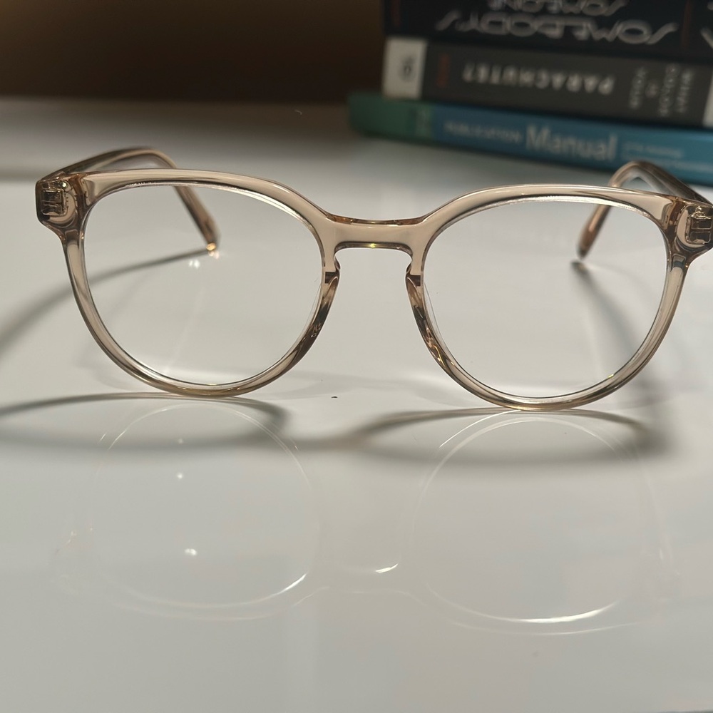 Warby Parker Wright in Nutmeg Crystal